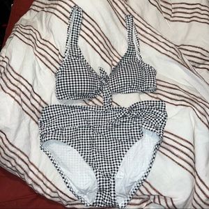 Tommy Bahama Gingham Bikini Set